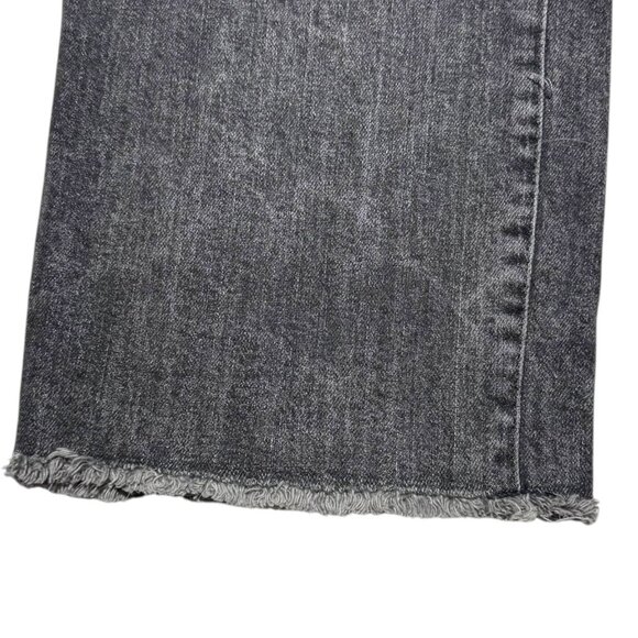 NWT A.N.A Highest Rise Vintage Straight Jeans Gray Size 10 Tall - Picture 12 of 12